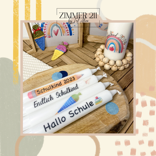 Schuleinführung Kerzentattoo