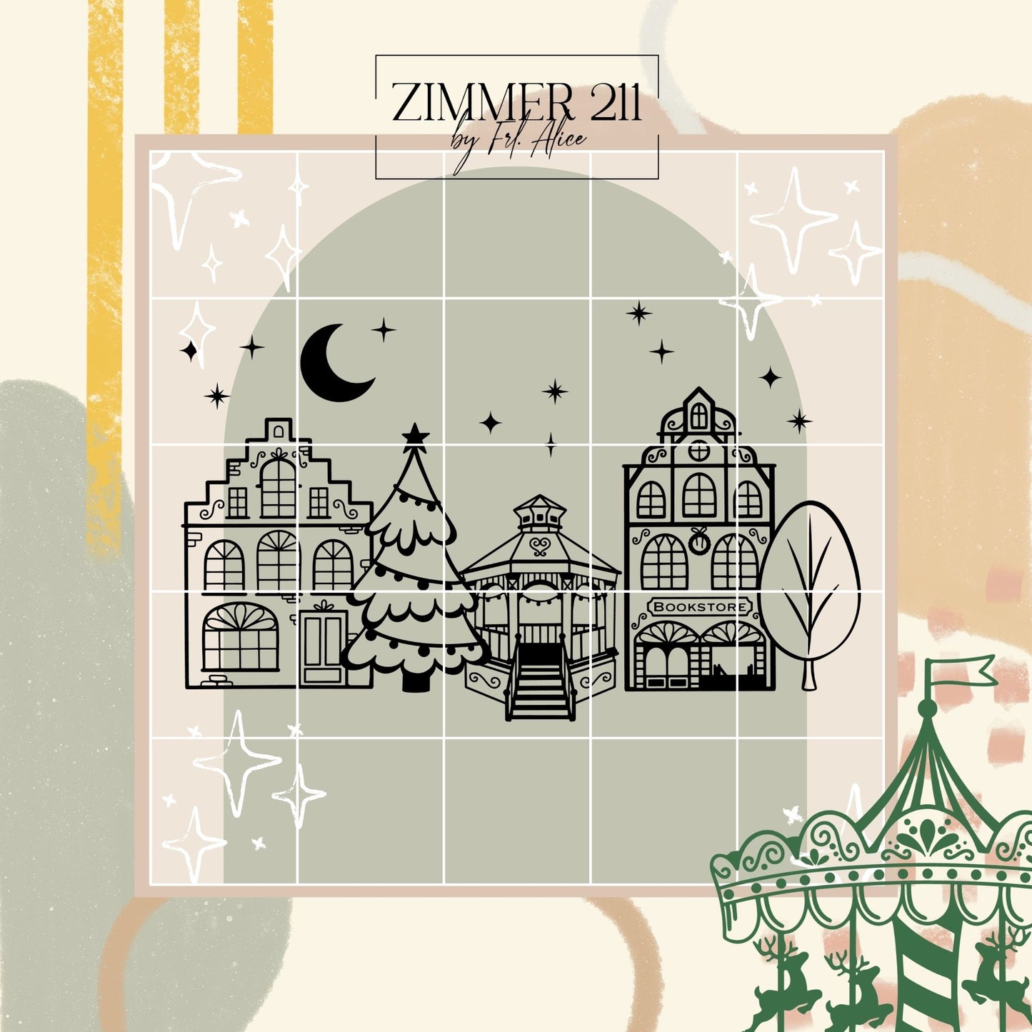 Winterdorf SVG-Bundle