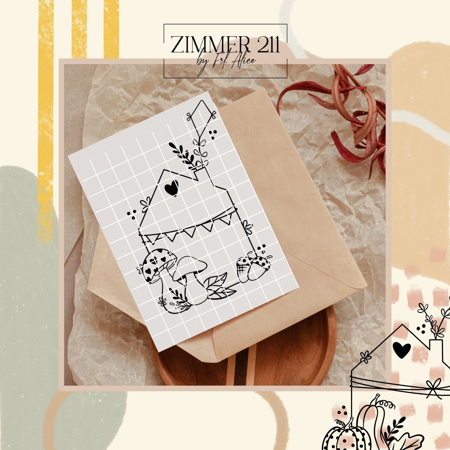 Herbst Haus Plotterdatei-Bundle