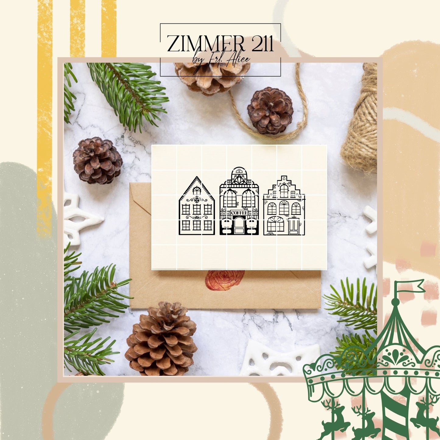 Winterdorf SVG-Bundle