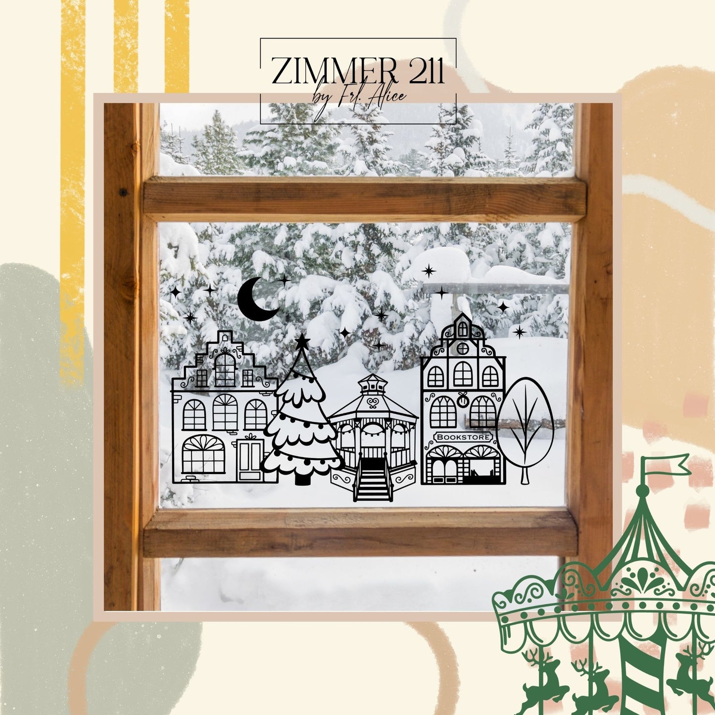 Winterdorf SVG-Bundle