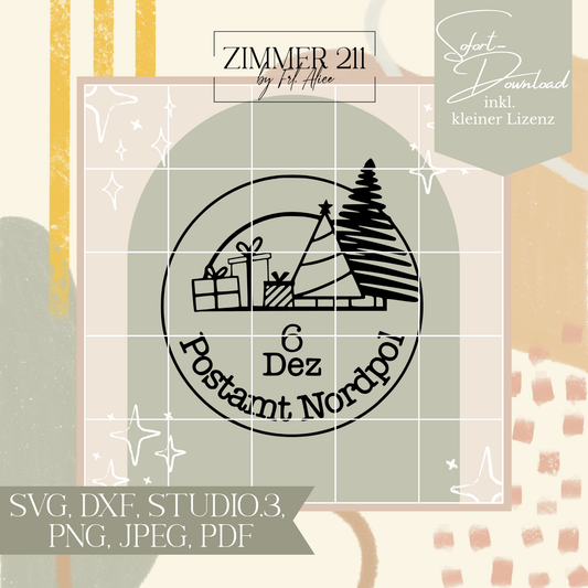Poststempel Nordpol